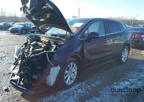 2020 Buick Envision Fwd Preferred from USA, damaged, VIN LRBFXBSA5LD109105
